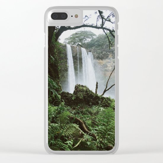 Wailua Falls Clear iPhone Case