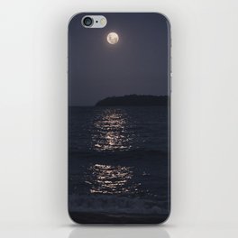 Moon and Ocean iPhone Skin