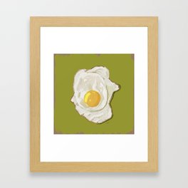 Fried Egg Framed Art Print