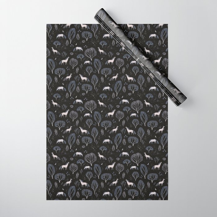 Midnight Garden Wrapping Paper