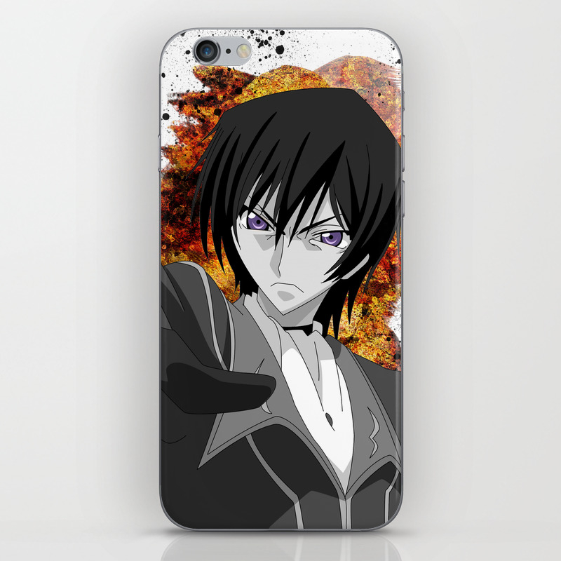 Code Geass Lelouch Lamperouge Iphone Skin By Maxiposters Society6