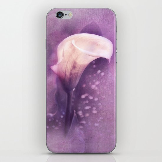 PURPLE CALLA iPhone & iPod Skin