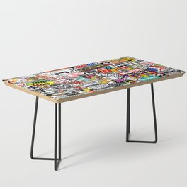 Sticker Bomb Coffee Table