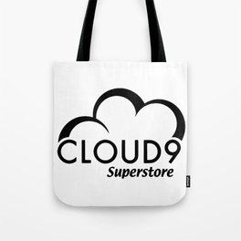 Cloud 9 Superstore Tote Bag | Superstore, Awesome, Illustration, Vintage, Popular, Cool, Graphicdesign, Cloud 9, Logo 