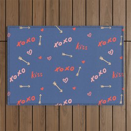 Kisses and Hugs Outdoor Rug