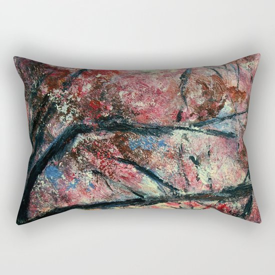 Spring Blossom Rectangular Pillow