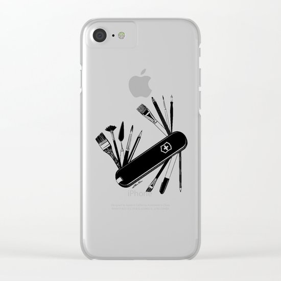 Art Almighty Clear iPhone Case