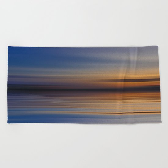 Blue Lake II Beach Towel