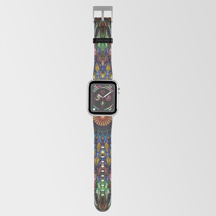 Rainbow mandala Apple Watch Band