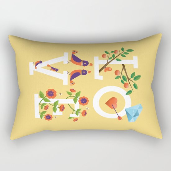 Love Rectangular Pillow