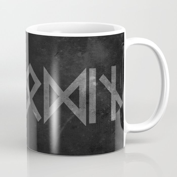 Hail Odin in Runic. Coffee Mug