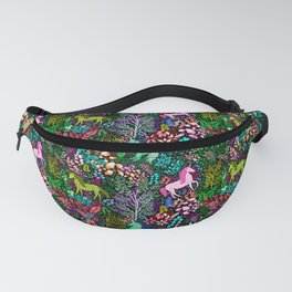 Magical Rainbow Unicorn Forest Fanny Pack