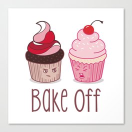 Bake Off Cupcake Wars Canvas Print