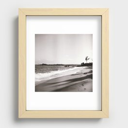 Tropical view Recessed Framed Print