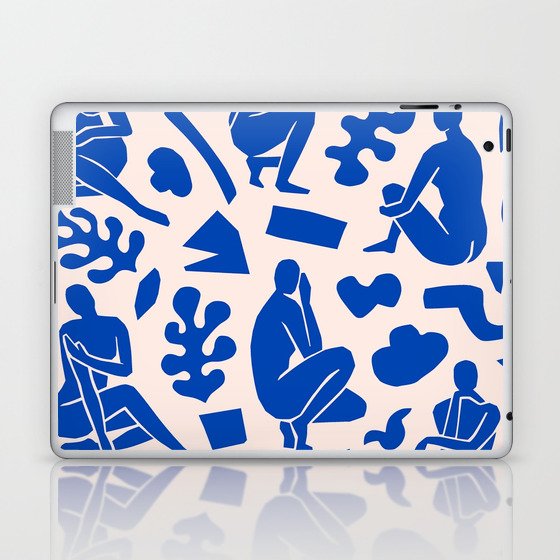 Henri Matisse The Blue Nude Cut Outs Art Pattern Laptop & iPad Skin