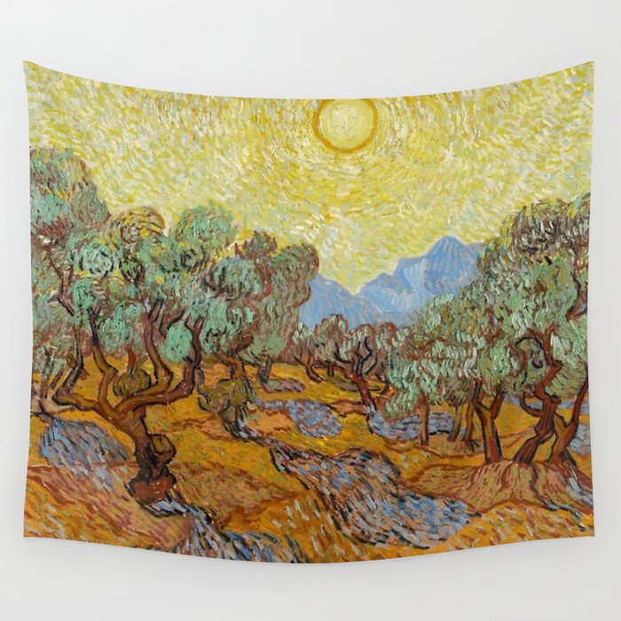 Van gogh hot sale wall tapestry