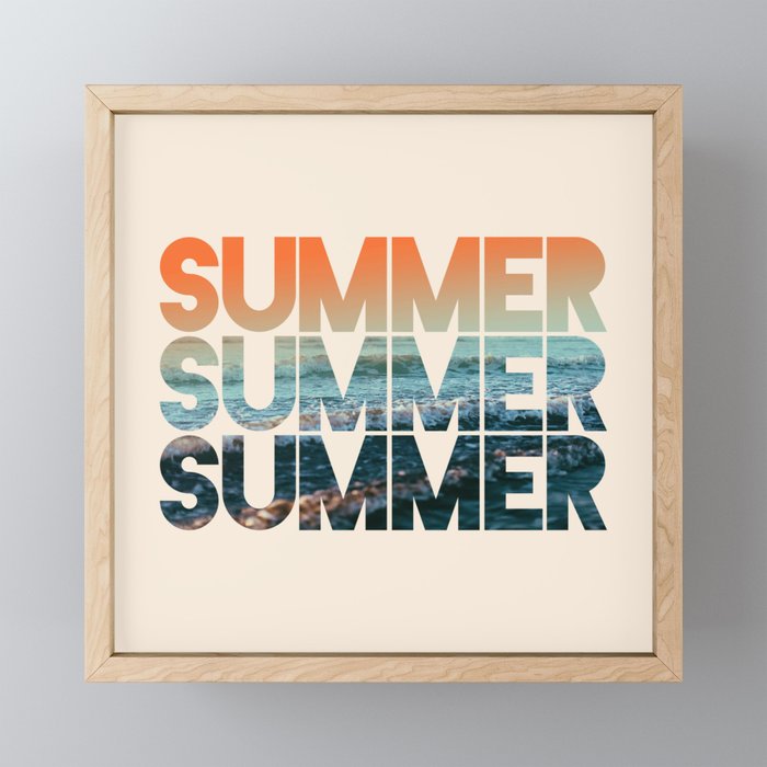 Summer Summer Summer Wall Hanging by Leah Flores | Society6