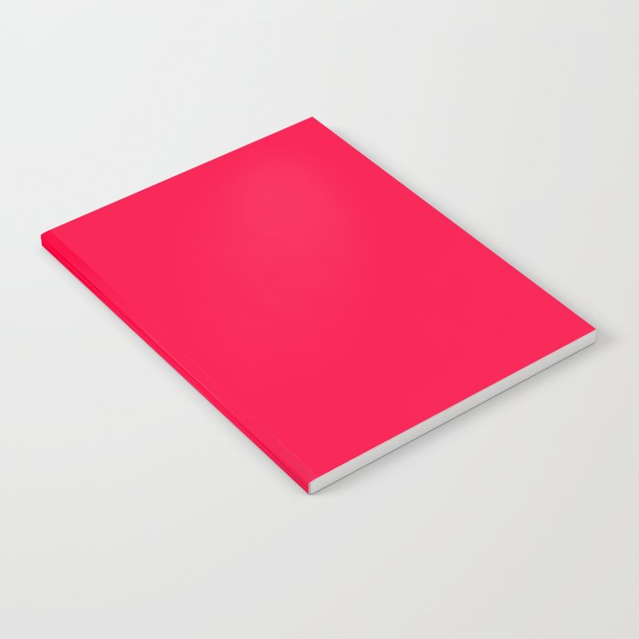 Neon Romance Red Notebook