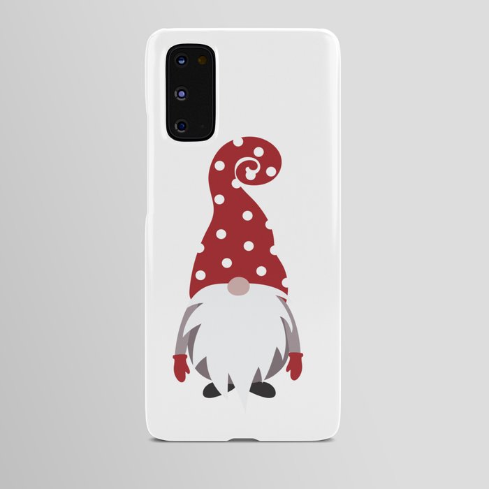 Christmas Gnome Polka Dots Hat Android Case