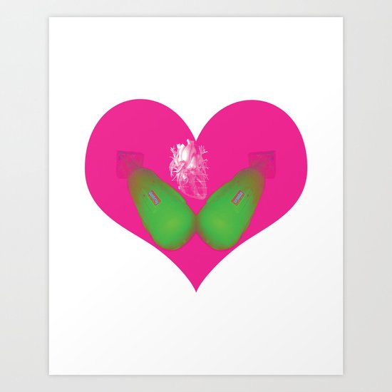 lovebomb-iiis - élan vital ephemeral - in_destruction creation! Art Print