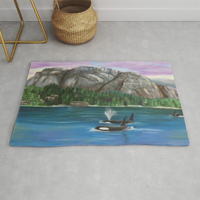 Orcas at the Chief Rug