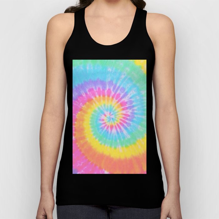 Rainbow Tie Dye Tank Top