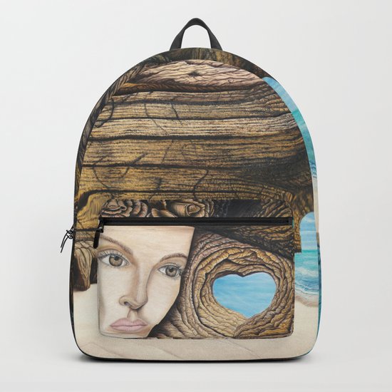 L'amour couleur azur Backpack