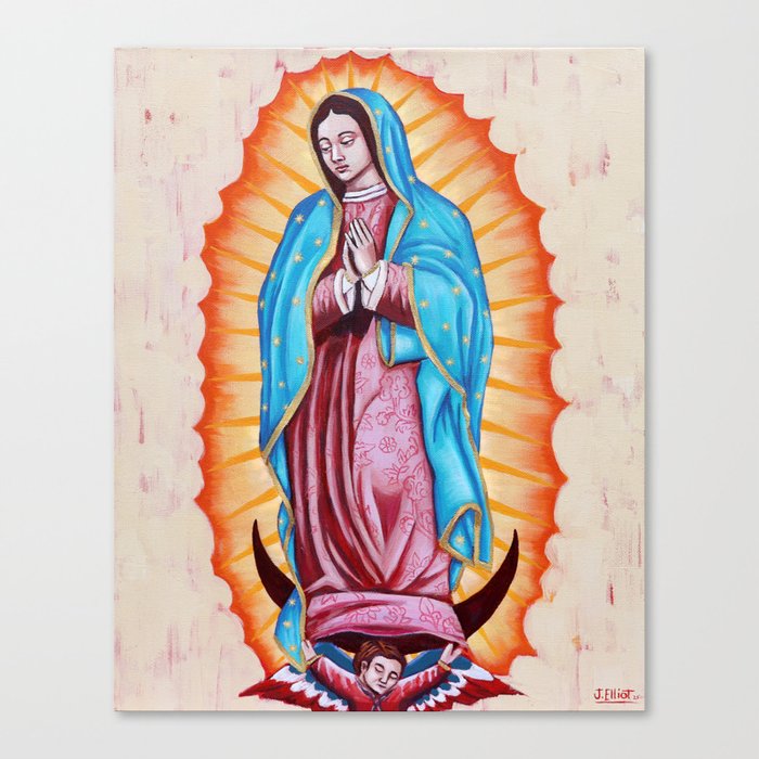 Our Lady  Canvas Print