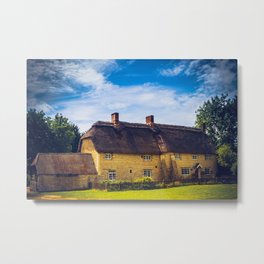 English Country House Metal Print | England, Englishscene, House, Cottage, Landscape, Photo 