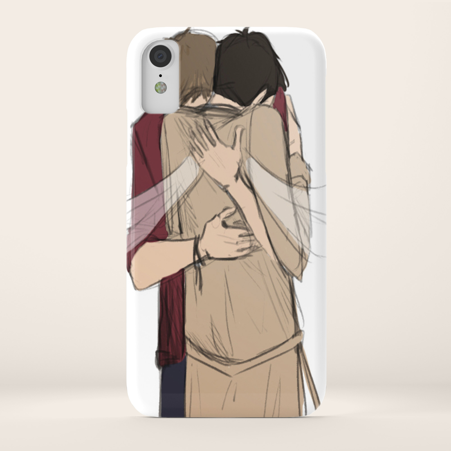 Get Wallpaper Destiel Hug Iphone Case By Linneart Society6 For Android Free