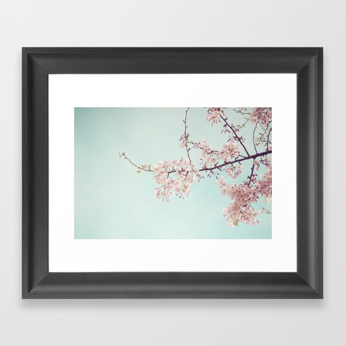 Spring happiness Framed Art Print