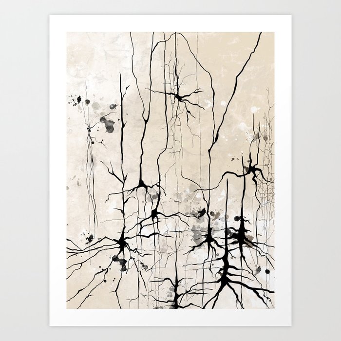 Neurons Art Print