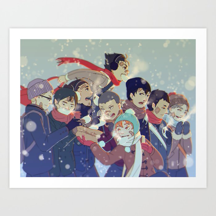 Haikyuu Anime, an art print by xesus bobombs - INPRNT