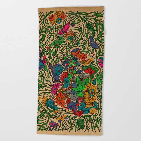 - forest - Beach Towel