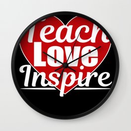 teacher teacher teacher student Wall Clock