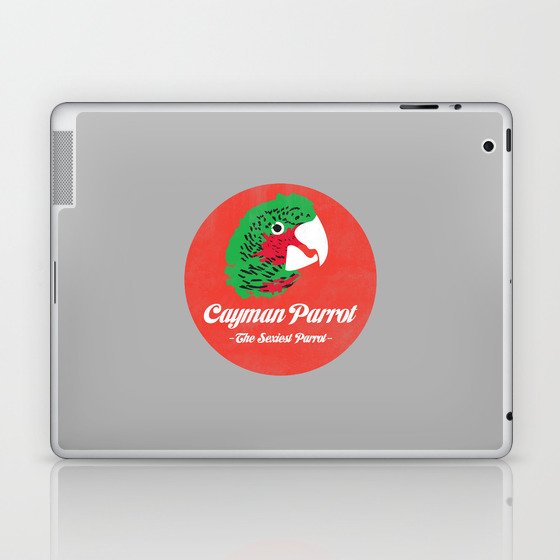 Cayman Parrot Laptop & iPad Skin