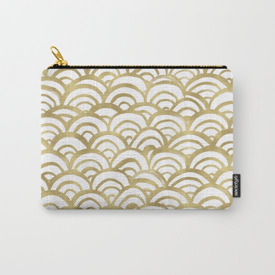 Gold Mermaid Carry-All Pouch