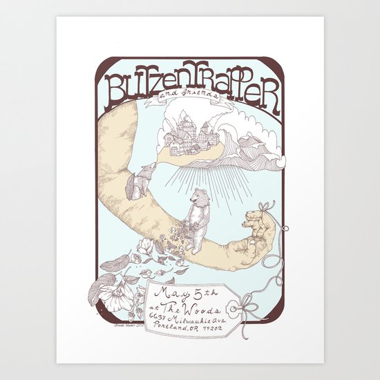 Blitzen Trapper Poster Art Print
