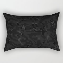 Midnight Camo: NWU Black-Dominant Rectangular Pillow