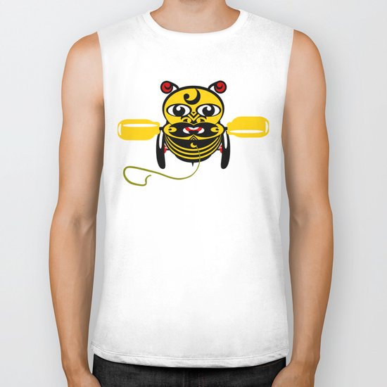 Hei Tiki Bee Toy Biker Tank