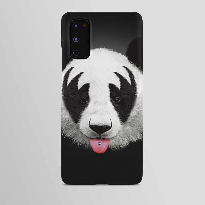 Kiss of a panda Android Case