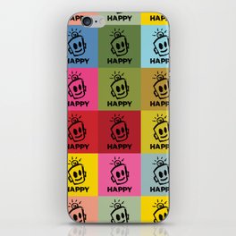 HAPPY SQUARES iPhone Skin