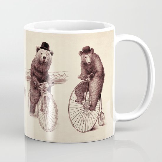 Bears on Bicycles Mug