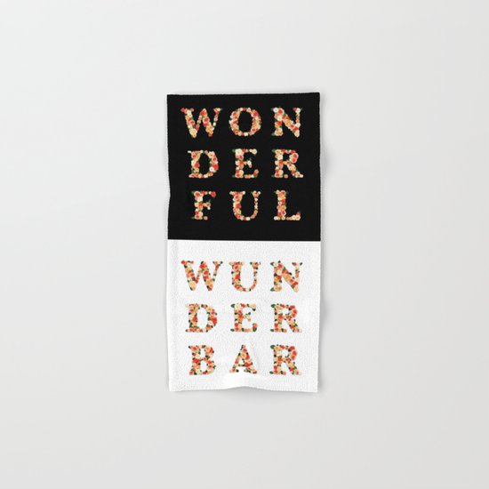 wonderful - wunderbar - west - Living Hell Hand & Bath Towel