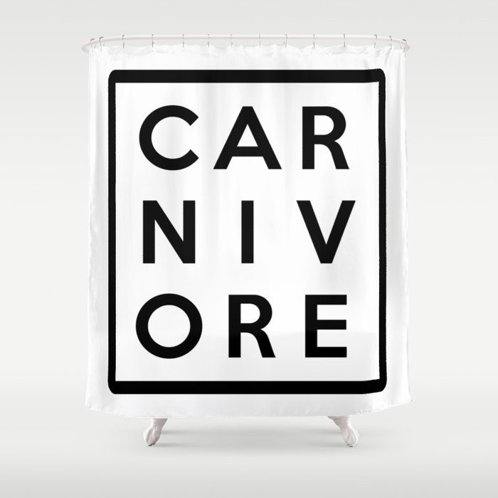 Carnivore Shower Curtain