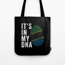 It's In My DNA - Tanzania Flag Tote Bag