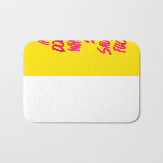 MEAN / popart version Bath Mat