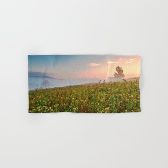 Misty Canaan Valley Sunrise Hand & Bath Towel
