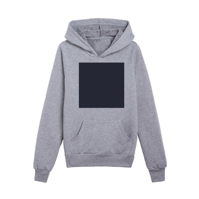 Dark Gray Blue Solid Color Pantone Dark Sapphire 19 4020 TCX