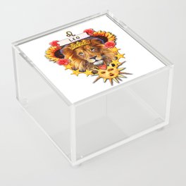 Leo 2021 Vibes Acrylic Box